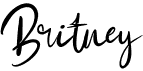 preview image of the Britney font