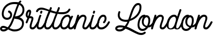 preview image of the Brittanic London font