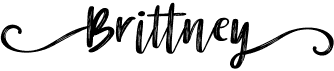 preview image of the Brittney font
