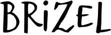 preview image of the Brizel font