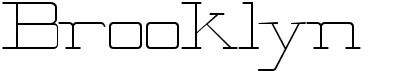 preview image of the Brooklyn font