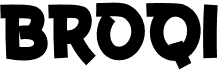 preview image of the Broqi font