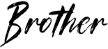 preview image of the Brother font