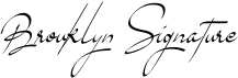 preview image of the Brouklyn Signature font