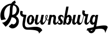 preview image of the Brownsburg font