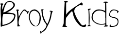preview image of the Broy Kids font