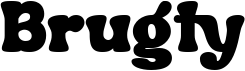 preview image of the Brugty font