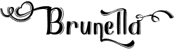 preview image of the Brunella font