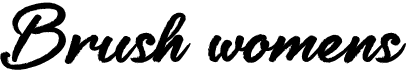 preview image of the Brush Womens font