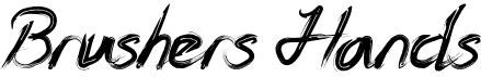preview image of the Brushers Hands font