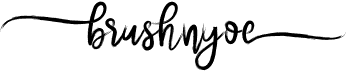 preview image of the Brushnyoe font