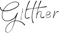 preview image of the BTX Gilther font