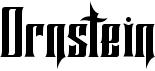 preview image of the BTX-Ornstein font