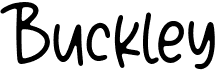 preview image of the Buckley font