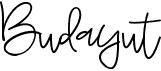 preview image of the Budayut font