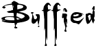 preview image of the Buffied font