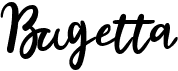 preview image of the Bugetta font