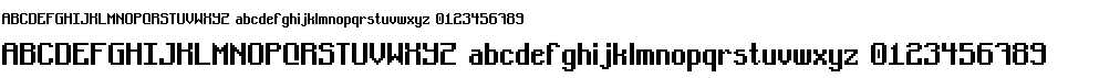 preview image of the Bugsmirc font