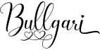 preview image of the Bullgari font