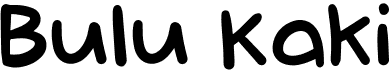 preview image of the Bulu Kaki font