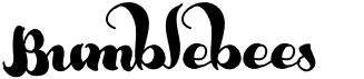 preview image of the Bumblebees font