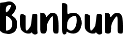 preview image of the Bunbun font