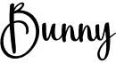 preview image of the Bunny font