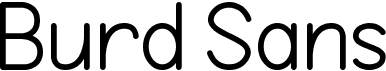 preview image of the Burd Sans font
