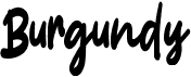 preview image of the Burgundy font