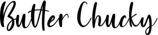 preview image of the Butter Chucky font