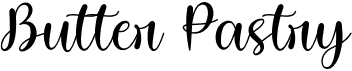 preview image of the Butter Pastry font