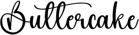 preview image of the Buttercake font