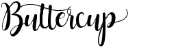 preview image of the Buttercup font
