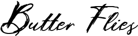 preview image of the Butter Flies font