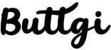 preview image of the Buttgi font