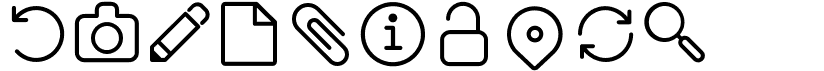 preview image of the Byom Icons font