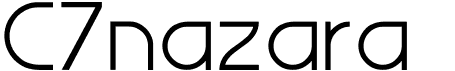 preview image of the C7nazara font