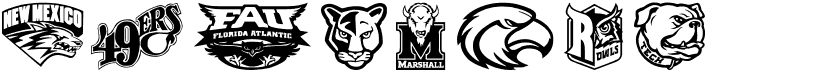 preview image of the C-USA font