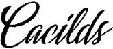 preview image of the Cacilds font