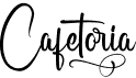 preview image of the Cafetoria font
