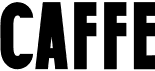 preview image of the Caffe font