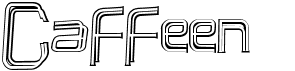 preview image of the Caffeen font