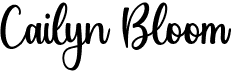 preview image of the Cailyn Bloom font