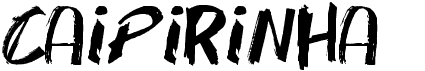 preview image of the Caipirinha font