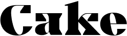 preview image of the Cake font