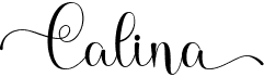 preview image of the Calina font