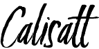 preview image of the Calisatt font