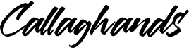preview image of the Callaghands font