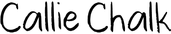 preview image of the Callie Chalk font
