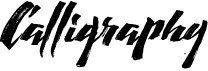 preview image of the Calligraphy font